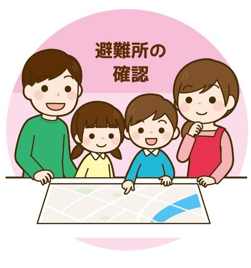 避難場所の確認